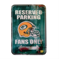 STREET SIGN - PARKING SIGN - NFL - GREEN BAY PACKERS 
